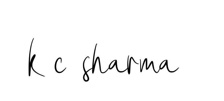 K-c-sharma- signature