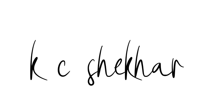 K-c-shekhar signature