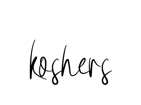 Koshers signature