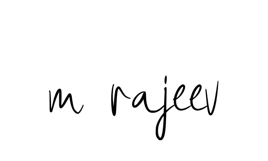 M-rajeev signature