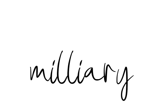 Milliary signature