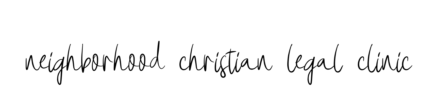 Neighborhood-christian-legal-clinic signature