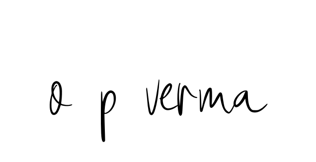 O-p-verma signature