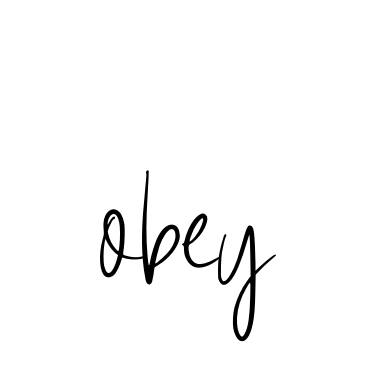 Obey signature