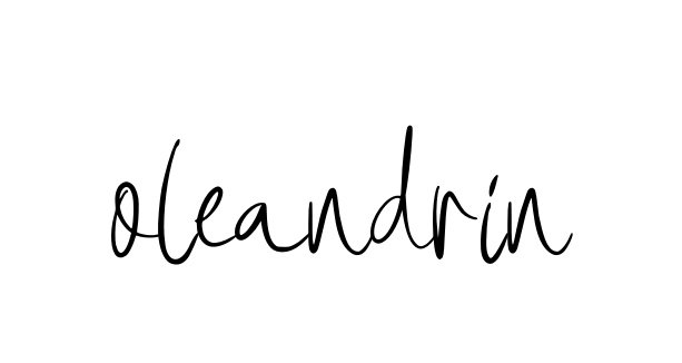 Oleandrin signature