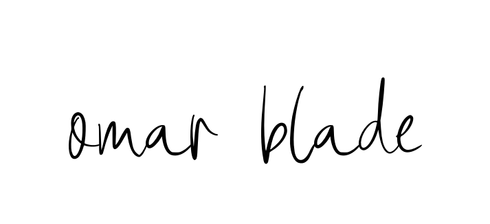 Omar-blade signature