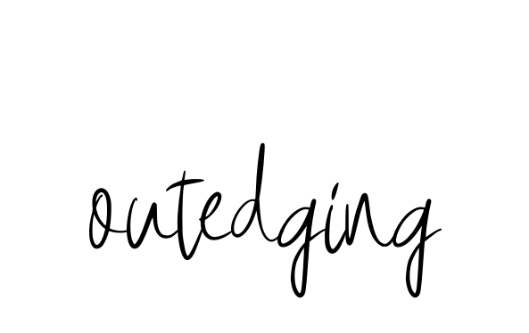 Outedging signature