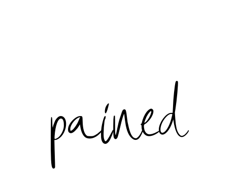 Pained signature