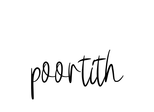Poortith signature