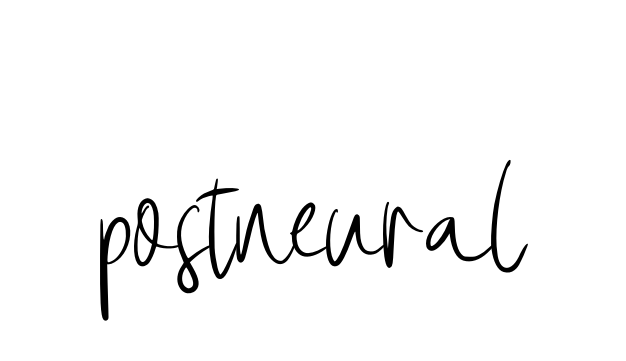 Postneural signature