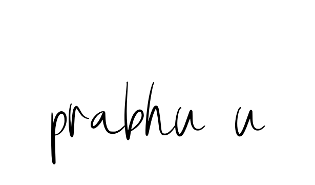 Prabhu-u signature