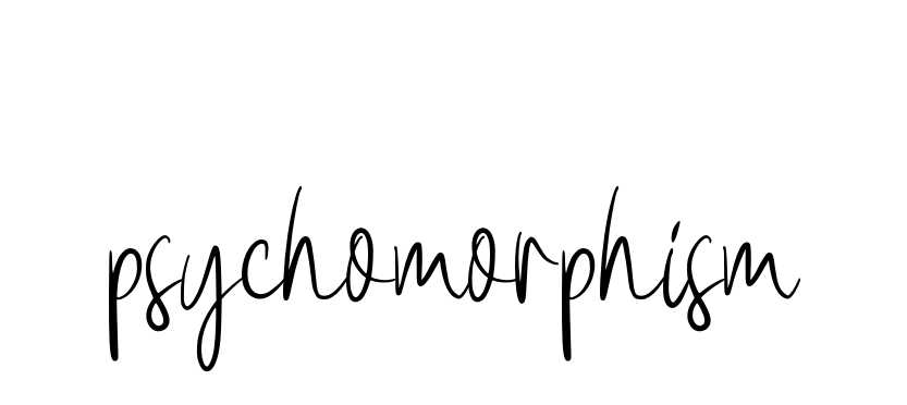 Psychomorphism signature