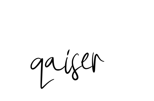 Qaiser- signature