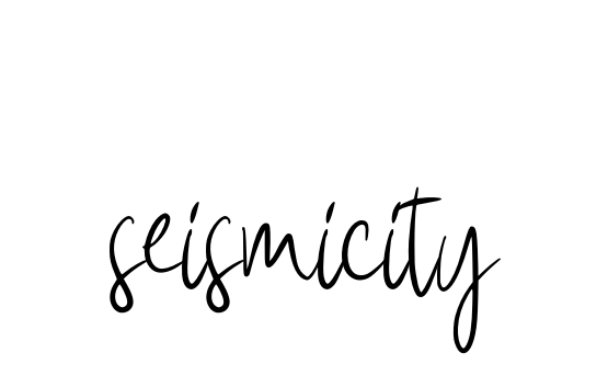 Seismicity signature