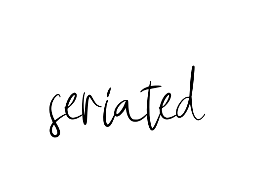 Seriated signature