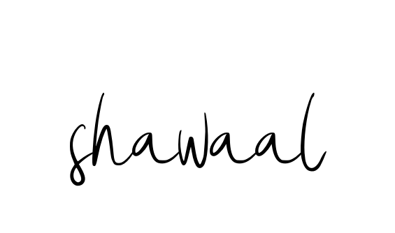 Shawaal signature