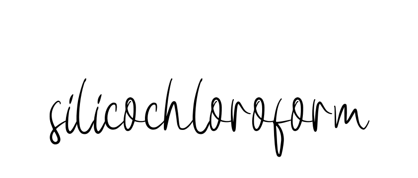 Silicochloroform signature