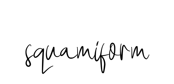 Squamiform signature