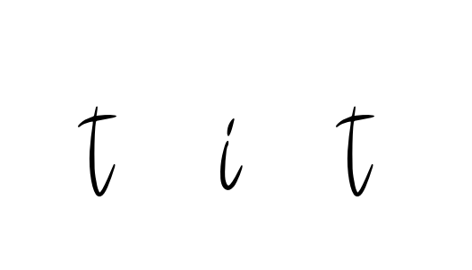 T--i--t signature