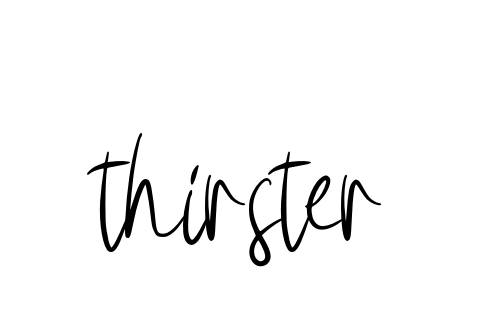Thirster signature