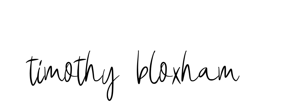 Timothy-bloxham- signature