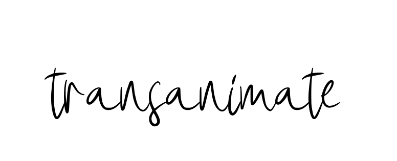 Transanimate signature