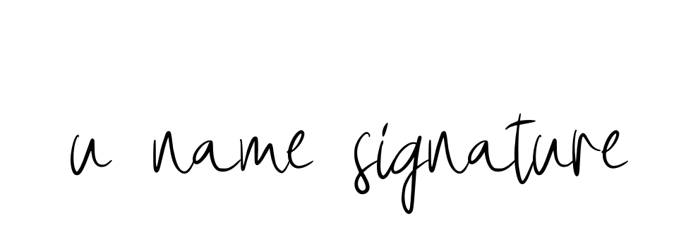 U-name-signature signature