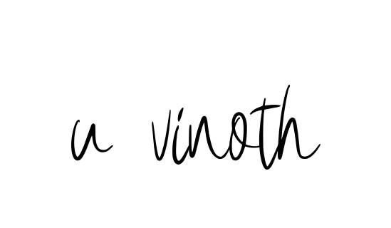 U-vinoth signature