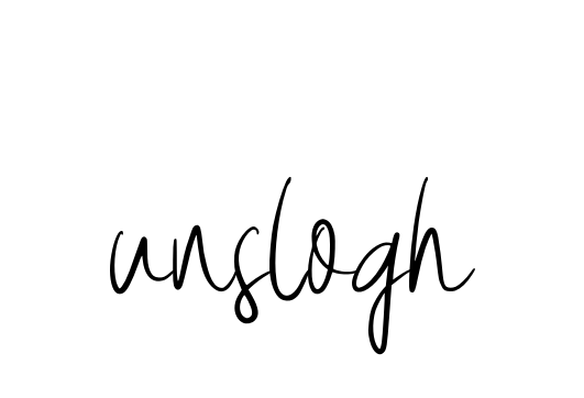 Unslogh signature
