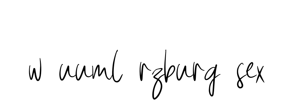 W-uuml-rzburg-sex signature