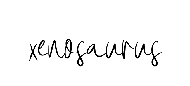 Xenosaurus signature