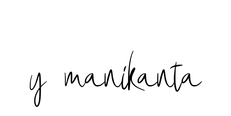 Y-manikanta signature