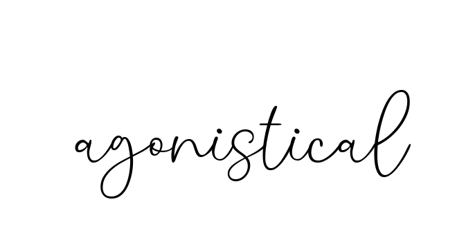 Agonistical signature