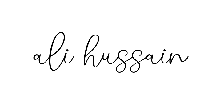 Ali-hussain- signature