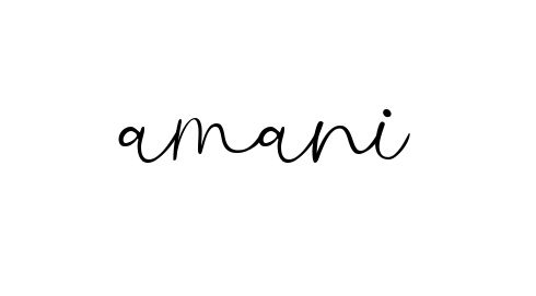 Amani- signature
