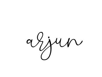 Arjun signature