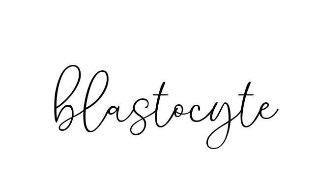 Blastocyte signature