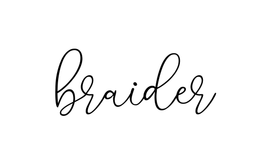 Braider signature
