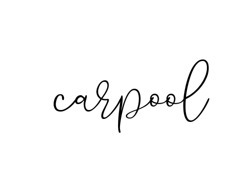 Carpool signature