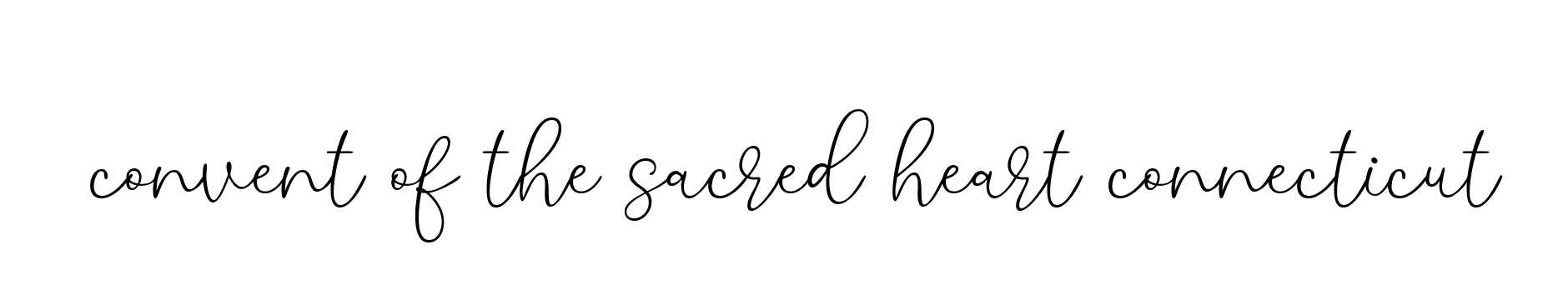 Convent-of-the-sacred-heart-connecticut signature