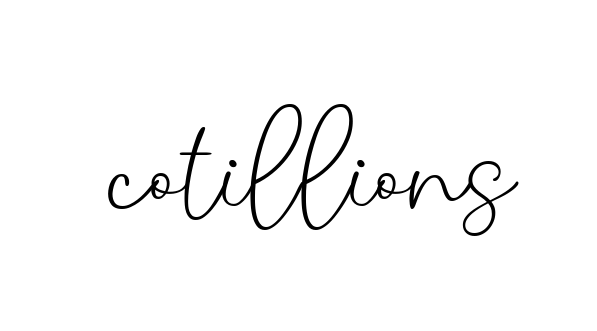 Cotillions signature