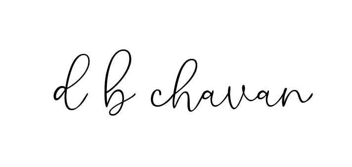 D-b-chavan signature