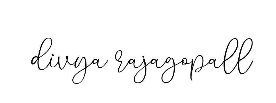 Divya-rajagopall signature