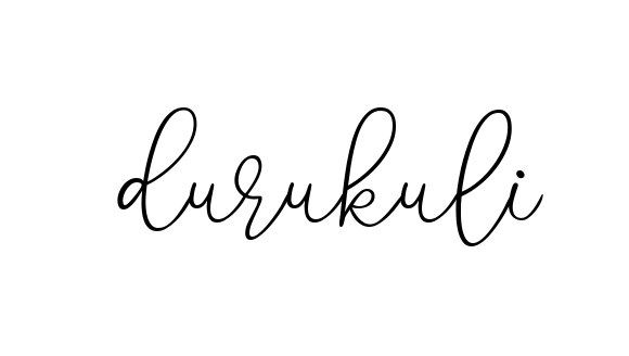 Durukuli signature
