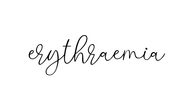 Erythraemia signature