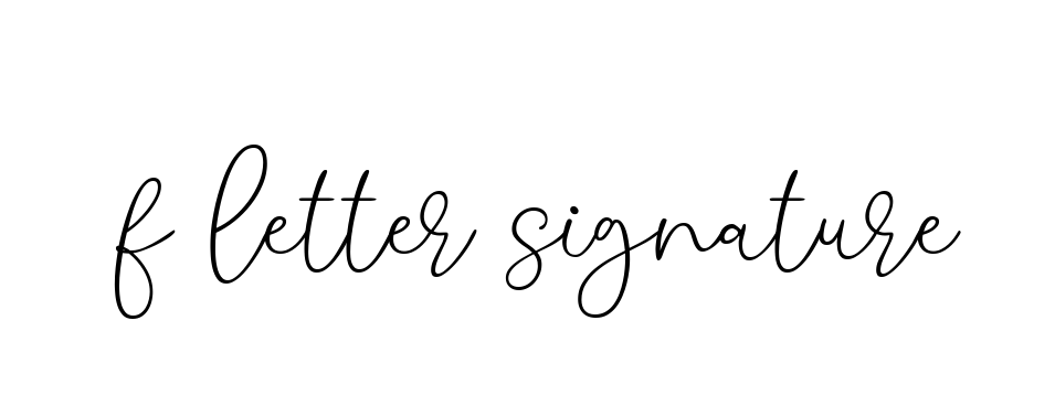 F-letter-signature signature