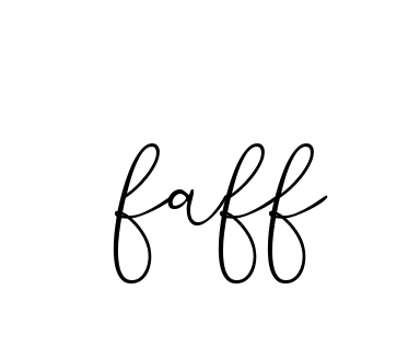 Faff signature