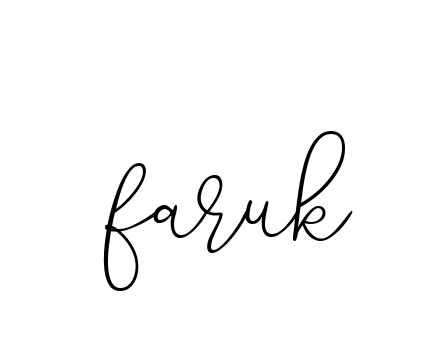 Faruk signature