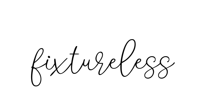 Fixtureless signature