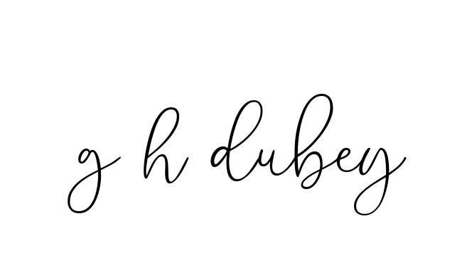 G-h-dubey signature